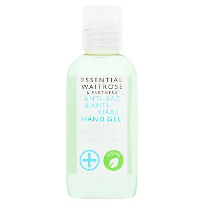 Essential Anti-Bac antibacterial hand gel 50ml - British product