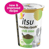 itsu chilli miso noodles and broth 65g - British product