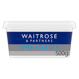 Waitrose spreadable butter slightly salted 500g, UK version