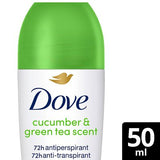 Dove Advanced cucumber deodorant roll-on 50ml, UK version
