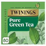 Twinings pure green tea 80 tea bags 200g - British product