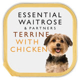Essential chicken terrine dog food 150g, imported from the UK