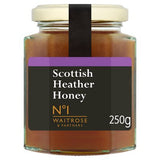 Waitrose No.1 Scottish Heather Honey 250g, imported from the UK