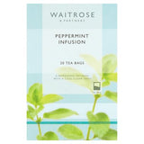 Waitrose peppermint infusion 20 tea bags 40g, UK version