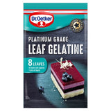 Dr. Oetker platinum leaf gelatine 13g - British product