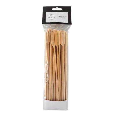 John Lewis bamboo skewers 25cm 50 pack - British product