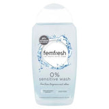 Femfresh 0% feminine wash sensitive 250ml (British brand)