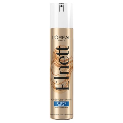 L'Oreal Elnett strong hold hairspray 200ml - British product