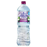 Highland Spring apple and blackcurrant flavoured water 1.25L, imported from the UK