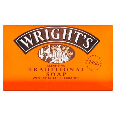 Wrights traditional coal tar soap 100g, UK version