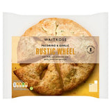Waitrose flatbread Pecorino & Garlic 310g, imported from the UK
