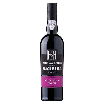 H&H Full Rich Madeira wine 50cl, imported from the UK