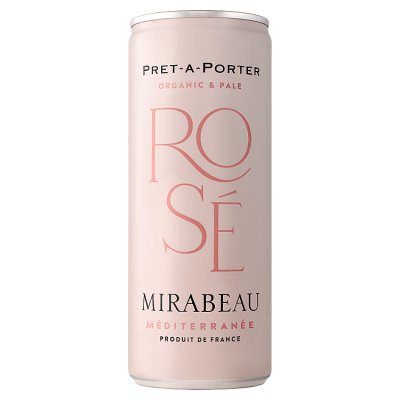 Atelier Mirabeau canned rosé 25cl - British product