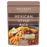 Waitrose Mexican Style Rice vegan pouch 250g, UK version