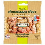 Bastides saucissons secs mini pork sausage 80g (British brand)