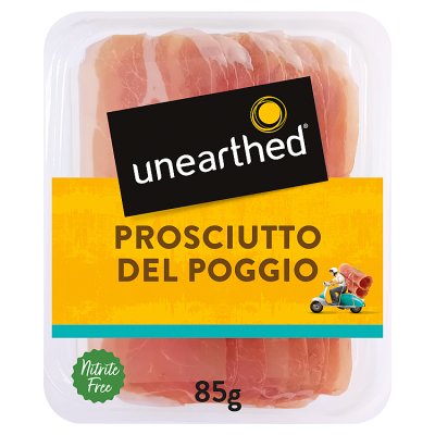 Unearthed prosciutto del Poggio dry-cured ham 85g (British brand)
