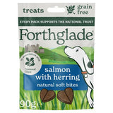 Forthglade salmon and herring dog treats 90g, UK version