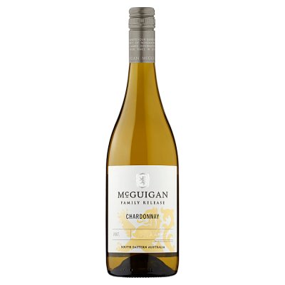 McGuigan Family Release Chardonnay wine 75cl, UK version