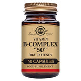 Solgar B-Complex 50 vegetable capsules, UK version