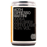 MOTH Espresso Martini ready-to-drink cocktail 125ml can, UK version