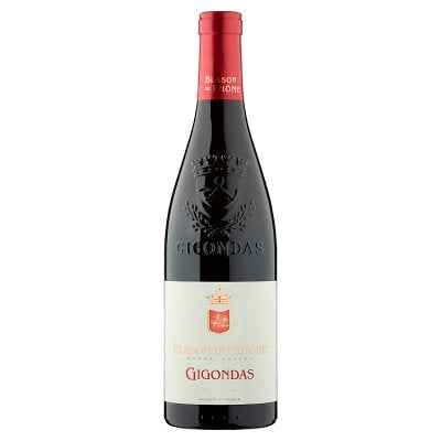 Blason du Rhône Gigondas red wine 75cl - British product