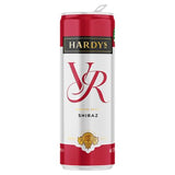 Hardys VR Shiraz red wine in a 25cl can, UK version