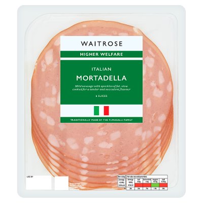 Waitrose Italian Mortadella 90g - British product
