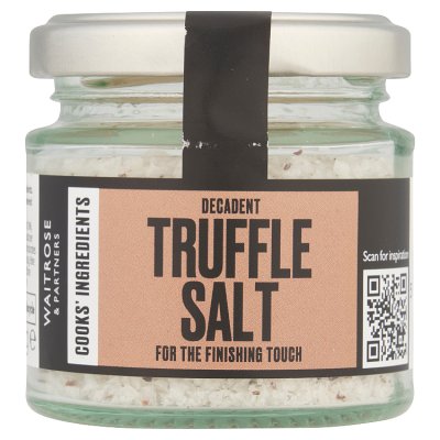 Cooks' Ingredients truffle salt 50g jar (British brand)