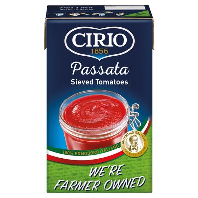 Cirio tomato passata 500g (British brand)