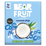 Bear gently baked coconut chips 4x18g, UK version