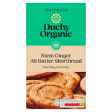 Duchy Organic stem ginger shortbread 150g, UK version