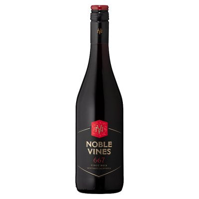 Noble Vines Pinot Noir red wine 75cl - British product