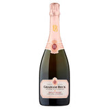Graham Beck Rosé Brut sparkling wine 75cl, UK version