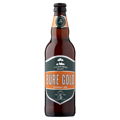 Woodforde's Bure Gold gluten free beer 500ml, UK version