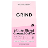 Grind House Blend ground coffee 200g, imported from the UK