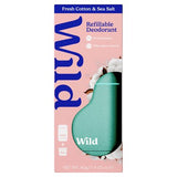 Wild Fresh Cotton natural deodorant kit, 40g, UK version