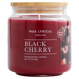 Wax Lyrical black cherry medium jar candle 335g (British brand)