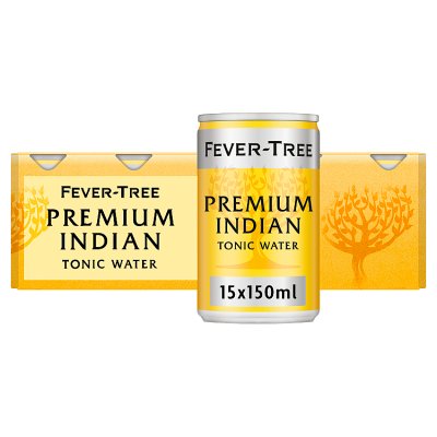 Fever-Tree Indian tonic water cans 15 x 150ml - British product