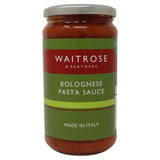 Waitrose Bolognese Pasta Sauce 475g (British brand)
