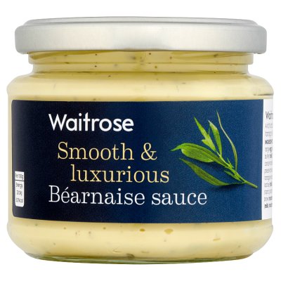 Waitrose béarnaise sauce 190g jar - British product