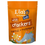 Ella's Kitchen Safari crackers carrot and rosemary 100g, imported from the UK