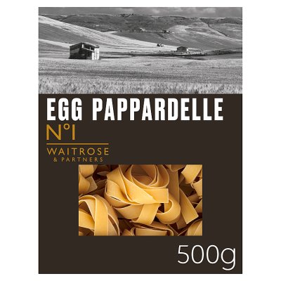 Waitrose No.1 Italian egg pappardelle 500g - British product