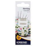 Korbond darning needles size 10s, UK version