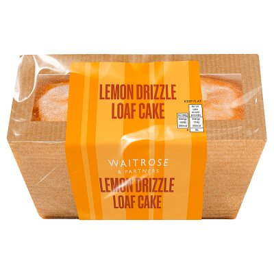 Waitrose lemon loaf cake with Sicilian lemon syrup, UK version
