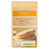 Waitrose ciabatta and focaccia bread mix 500g, UK version