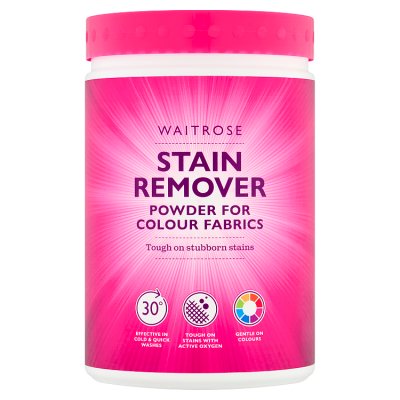 Waitrose colour stain remover powder 1kg (British brand)