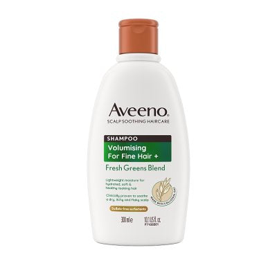 Aveeno Fresh Greens Blend shampoo 300ml - British product