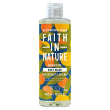 waitrose Faith in Nature Grapefruit & Orange Body Wash 400ml- Buy online at McGrocer