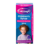 Calcough children's cough syrup blackcurrant 125ml, imported from the UK