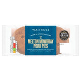 Waitrose Melton Mowbray pork pies 150g pack, UK version
